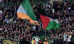 Celtic taraftarları İsrail'i protesto etti