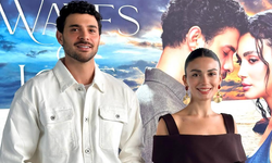 Özge Yağız ve Halit Özgür Sarı Cannes sokaklarını karıştırdı!