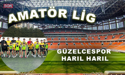 Güzelcespor harıl harıl