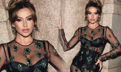 Hadise sahne şovunda sınır tanımadı