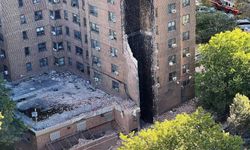 New York'ta dehşet! 17 katlı binanın bir kısmı çöktü