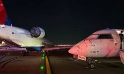 LaGuardia Havalimanı'nda iki yolcu uçağı çarpıştı! Facia ucuz atlatıldı