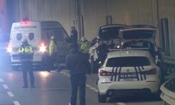 Beşiktaş'ta alt geçitte kontrolden çıkan motosiklet kaza yaptı