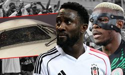 Galatasaraylı Osimhen ve Beşiktaşlı Ndidi ölümden döndü: Uçağın camı patladı!