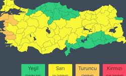 İçişleri Bakanlığından 52 il için "sarı", 4 il için de "turuncu" kodlu meteorolojik uyarı