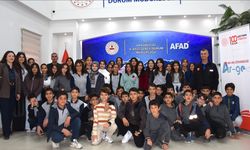 AFAD ekipleri eğitimlerle öğrencilere afet bilinci aşılıyor