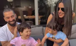 Bu görüntüler olay oldu! Arda Turan'ın çocuklarının İngilizcesi herkesi şaşırttı