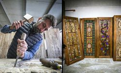 Ahşabı sanat eserine dönüştürdü, yurt dışından bile sipariş alıyor