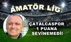 Çatalcaspor 1 puana sevinemedi!