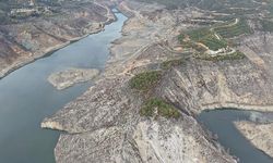 Hatay'ın içme suyu kaynaklarından Karaçay Barajı'nda doluluk oranı yüzde 6,1'e düştü