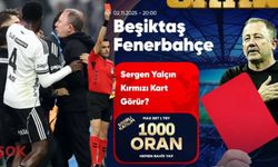 Derbi öncesi bahis şoku: Sergen Yalçın’ın kırmızı kartına 1’e 1000 oran verildi! Bu nasıl tesadüf?