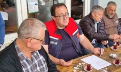 Çiftçiler hayvan hastalıkları ve salgın tedbirleri konusunda bilgilendirildi