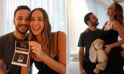 Sosyetik güzel Sima Tarkan'dan ilk hamilelik pozları geldi: Mucize yolda!