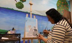 Denizli'deki merkezde psikiyatri hastaları sanatla rehabilite ediliyor