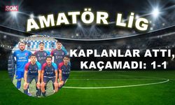 Kaplanlar attı, kaçamadı: 1-1