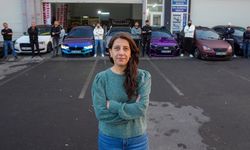 Modifiye ustası kadın Diyarbakır'daki otomobil tutkunlarını tek çatı altında buluşturuyor