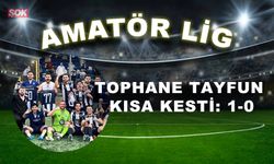 Tophane Tayfun kısa kesti: 1-0