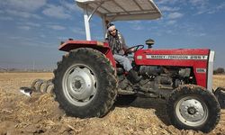 Çiftçi babanın en büyük destekçisi kızı oldu