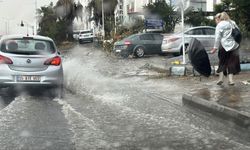 Bodrum'da sağanak günlük yaşamı olumsuz etkiledi