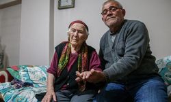 Kastamonu'da 114 yaşındaki Fatime nine oğluyla hayata tutunuyor