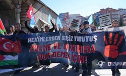 Erzurum’da sağlıkçıların 103 haftalık yürüyüşü sürüyor