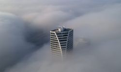 Bursa’da sis şehri yuttu