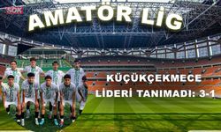 Küçükçekmece lideri tanımadı: 3-1