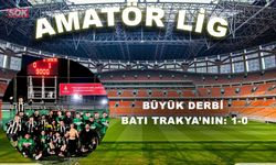 Büyük derbi Batı Trakya’nın: 1-0