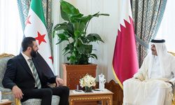 Suriye Cumhurbaşkanı Şara, Doha'da Katar Emiri Al Sani ile görüştü