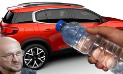 Sürücüler buna dikkat! Aracında unuttuğu su şişesi yarım milyona mal oldu