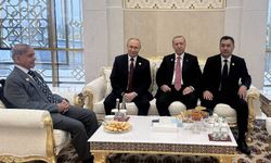 Davetsiz misafir! Cumhurbaşkanı Erdoğan ile Putin görüşmesine baskın yaptı: Tekli koltuğa kaldı