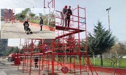 Survivor değil zabıta! Adaylar zorlu engelleri aştı