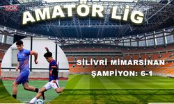 Silivri Mimarsinan şampiyon: 6-1