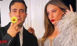 Aşk sahneye taştı: Serenay Sarıkaya ile Mert Demir sosyal medyayı kilitledi