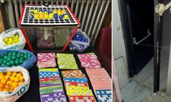 Gizli kapıdan geçilen düzenek: 'Tombala' baskını...