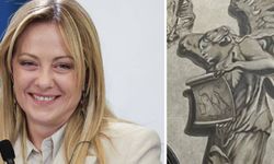 Tarihi melek figürünün yüzü, 'Demir Lady' Meloni'ye benzetilince ortalık karıştı