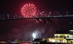 İstanbul'da yeni yıl coşkuyla karşılandı
