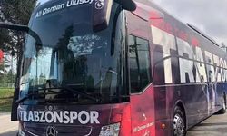 Trabzonspor takım otobüsüne taşlı saldırı