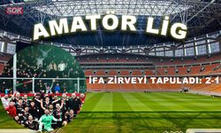 İFA zirveyi tapuladı: 2-1