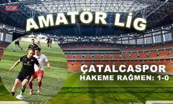 Çatalcaspor hakeme rağmen: 1-0