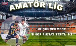 Küçükçekmece Sinop fırsat tepti: 1-2