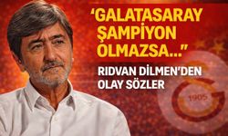 Rıdvan Dilmen bakın neler dedi: 'Galatasaray şampiyon olmazsa...'