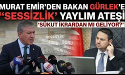 Murat Emir’den Bakan Gürlek’e ‘Sessizlik’ yaylım ateşi: 'Sükut ikrardan mı geliyor?'