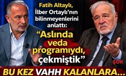 Fatih Altaylı İlber Ortaylı’nın son günlerini anlattı: 'Aslında veda programıydı'