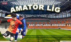 Gazi umutlarını sürdürdü: 2-0