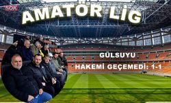 Gülsuyu hakemi geçemedi: 1-1
