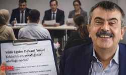 Mülakatta şok soru! Öğretmenlere 'Yusuf Tekin’in en sevdiğiniz özelliği nedir?' denildi