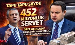 Özgür Özel tapu tapu saydı! Akın Gürlek'in 452 milyonluk serveti 19 yıllık maaşla mümkün mü?