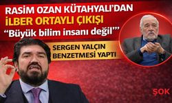 Rasim Ozan Kütahyalı'dan İlber Ortaylı çıkışı: 'Büyük bilim insanı değil...' Sergen Yalçın benzetmesi yaptı!
