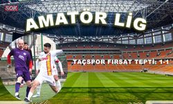 Taçspor fırsat tepti: 1-1